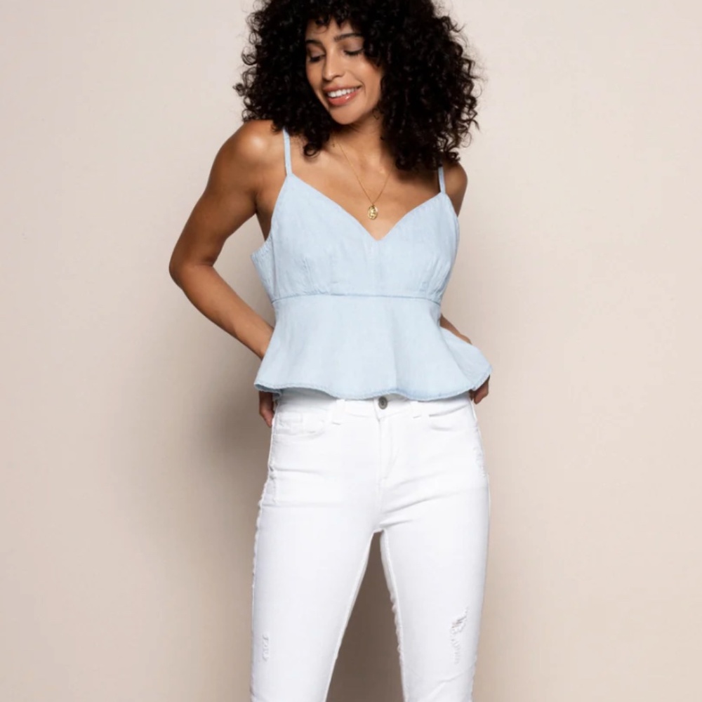 Cassia Top Sage the Label